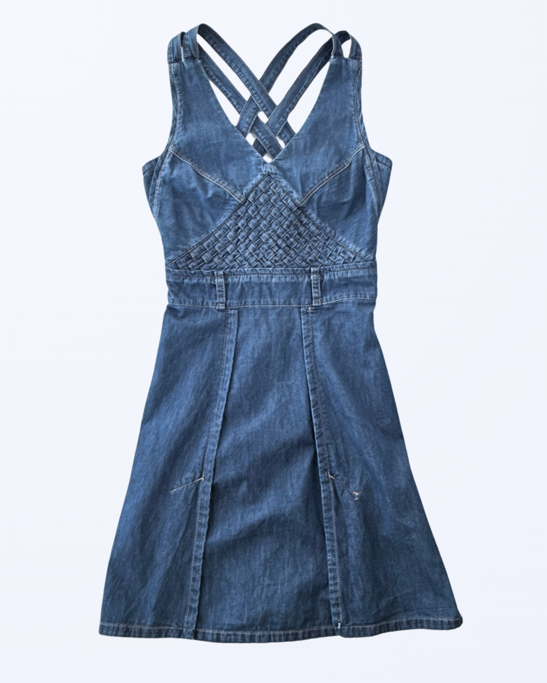 Sportmax Code by Max Mara Jeanskleid Denimkleid Mini Boho Festival
