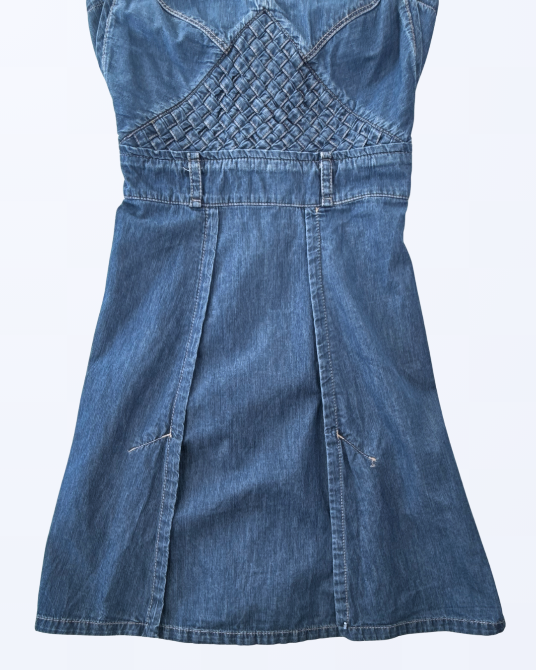 Sportmax Code by Max Mara Jeanskleid Denimkleid Mini Boho Festival