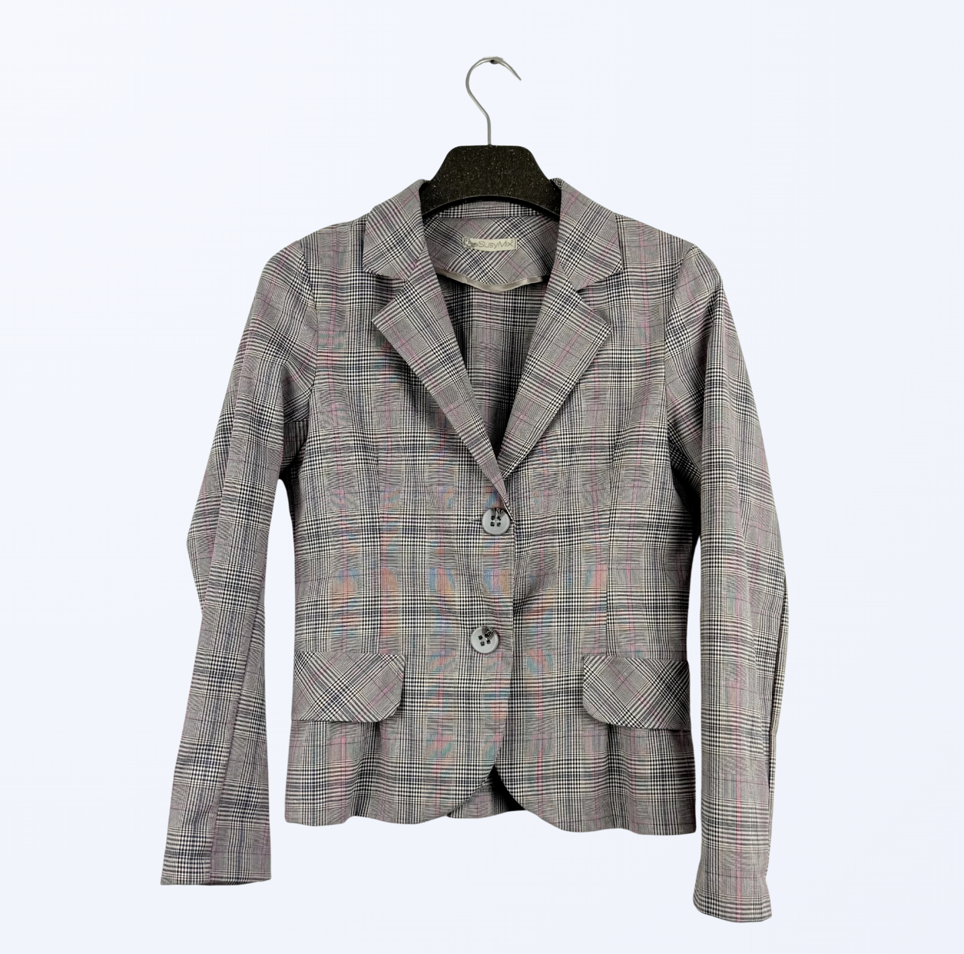 Susy Mix Brit Chic Karo Blazer Teos Vintage Onlineshop