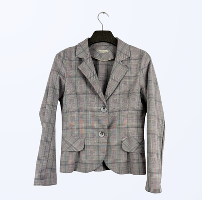 Susy Mix Brit Chic Karo Blazer Teos Vintage Onlineshop