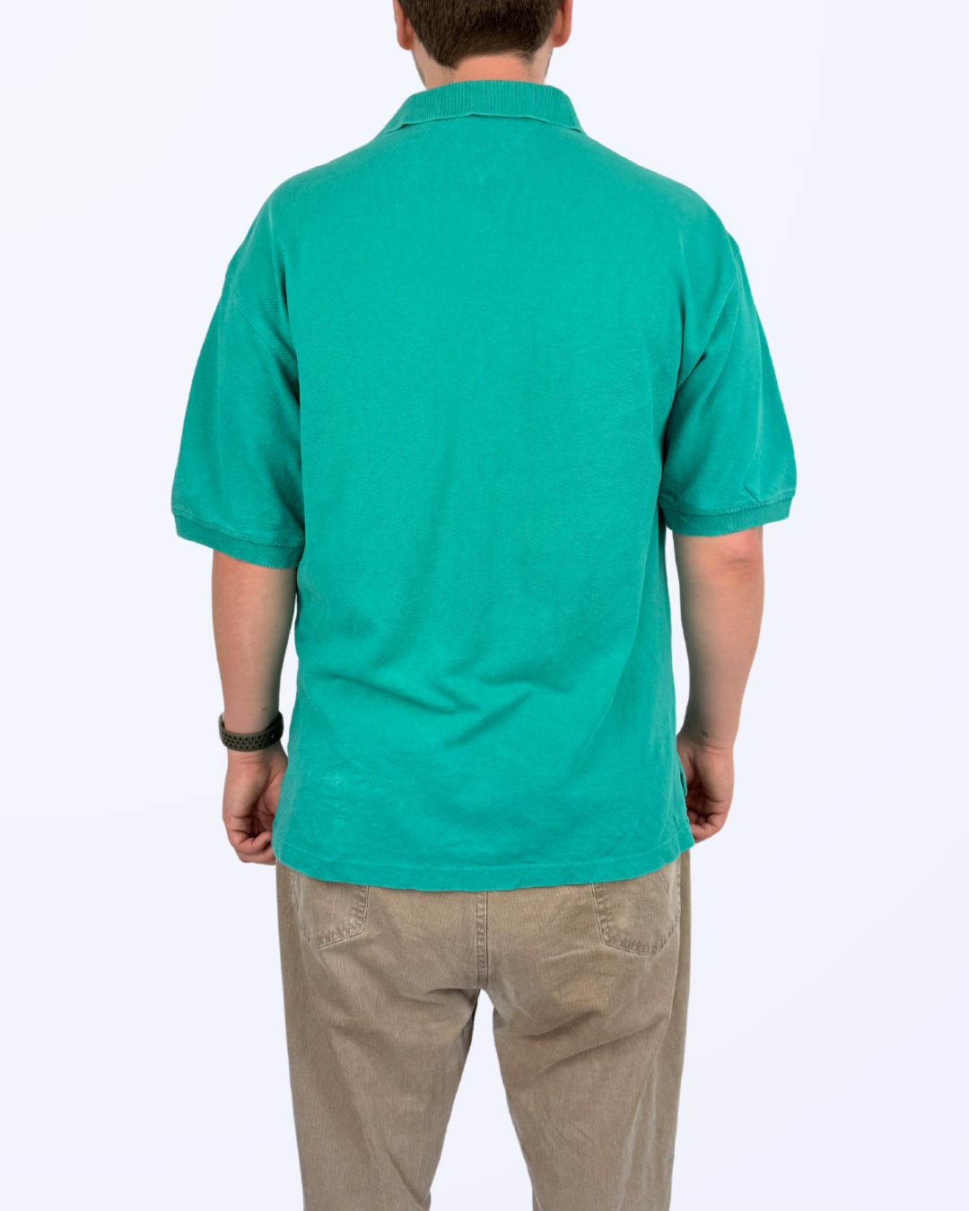 Tommy Hilfiger Poloshirt türkis petrol XL Teos Vintage onlineshop
