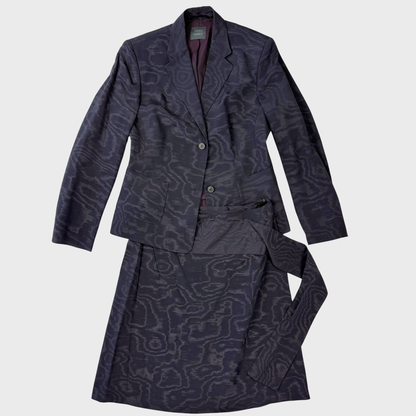Designer Vintage Toni Gard Blazer Rock Set Asymmetrisch futuristisch japanese Style