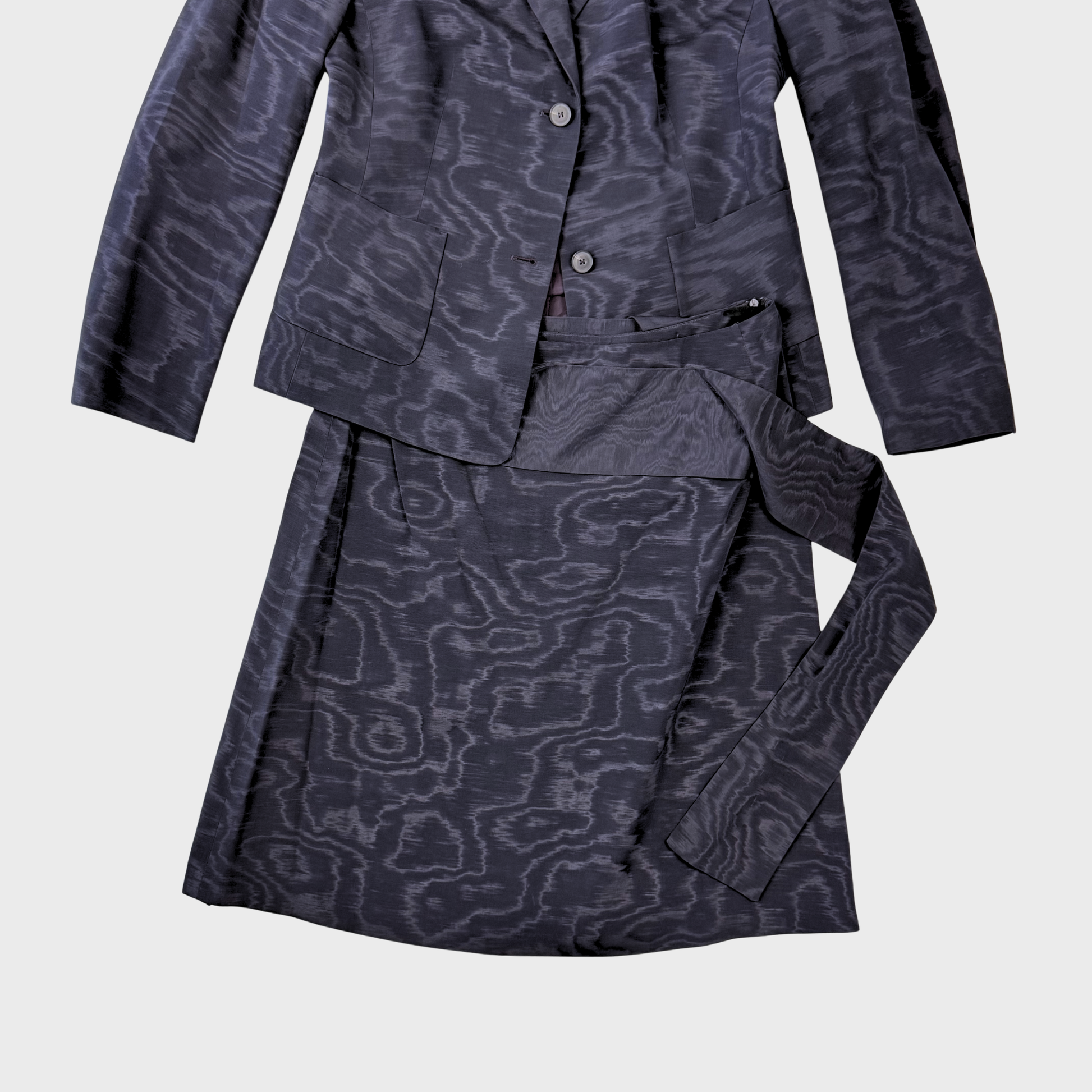 Designer Vintage Toni Gard Blazer Rock Set Asymmetrisch futuristisch japanese Style