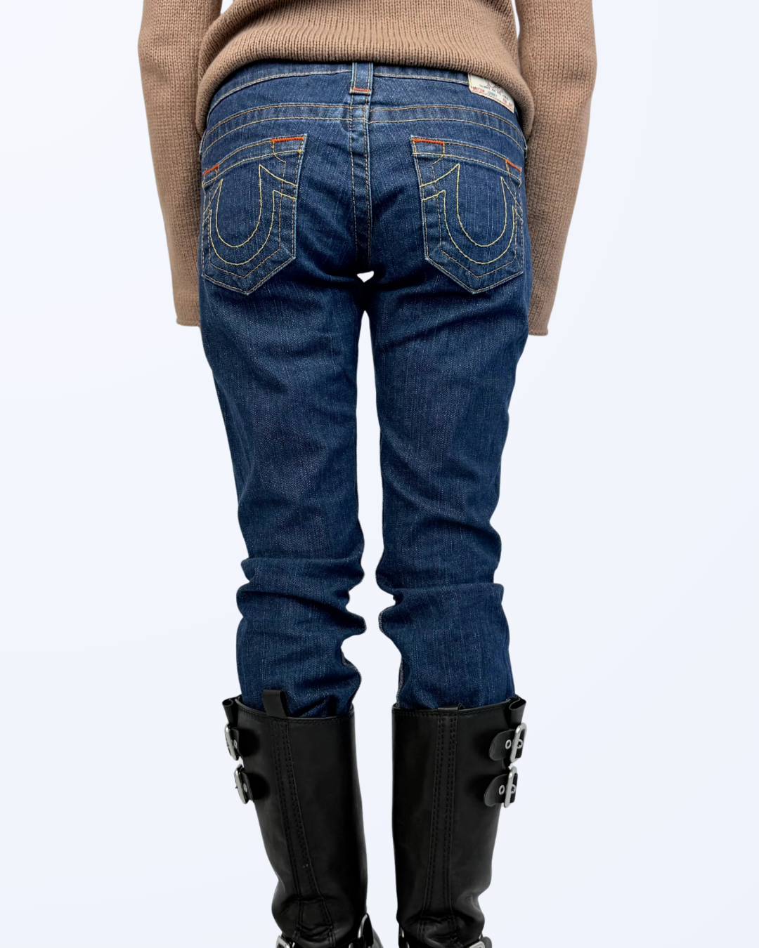 True Religion Jeans low waist straight Jeans Teos Vintage