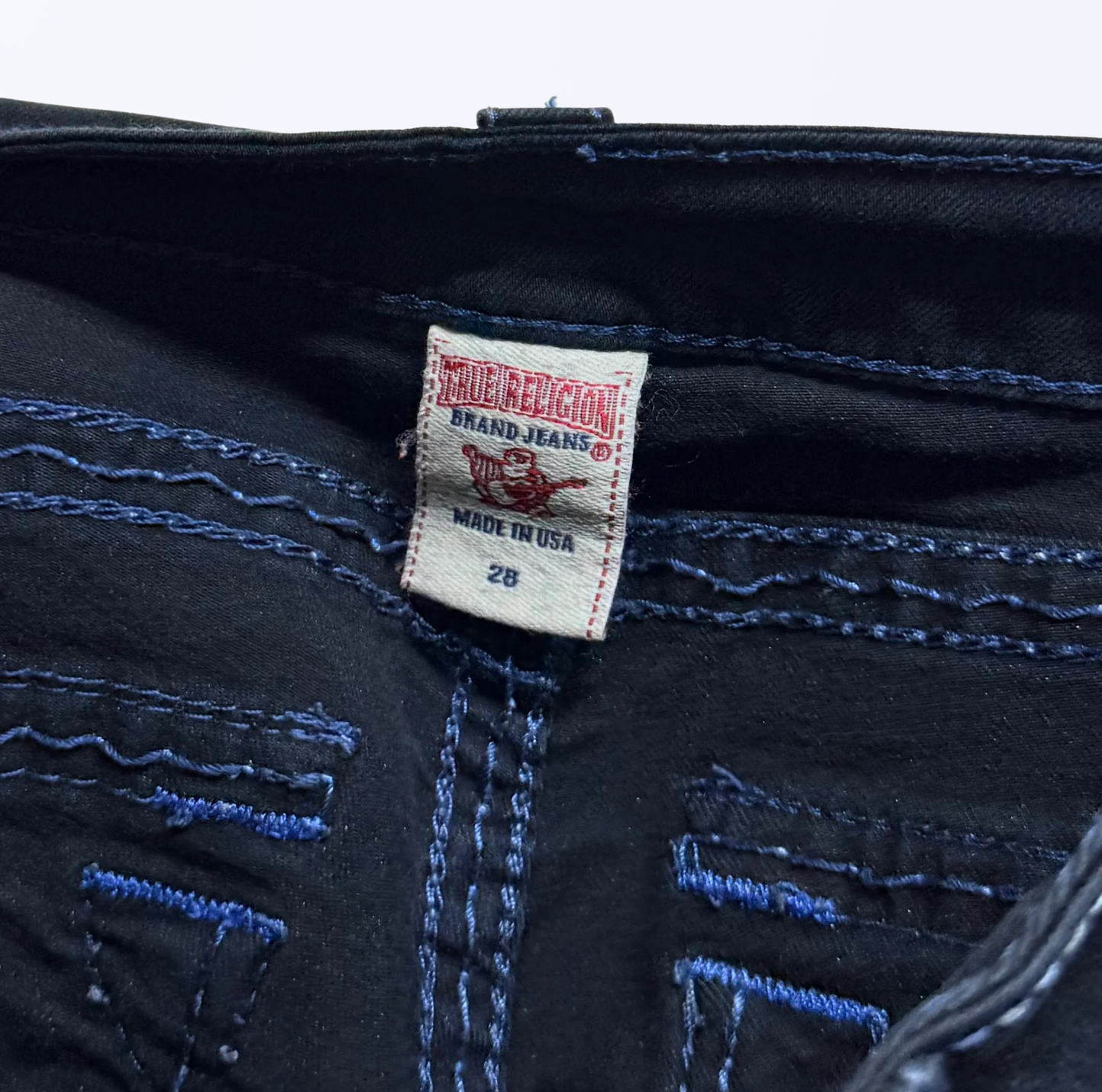 True Religion Lowrise Jeans Y2K Style Teos Vintage Onlineshop