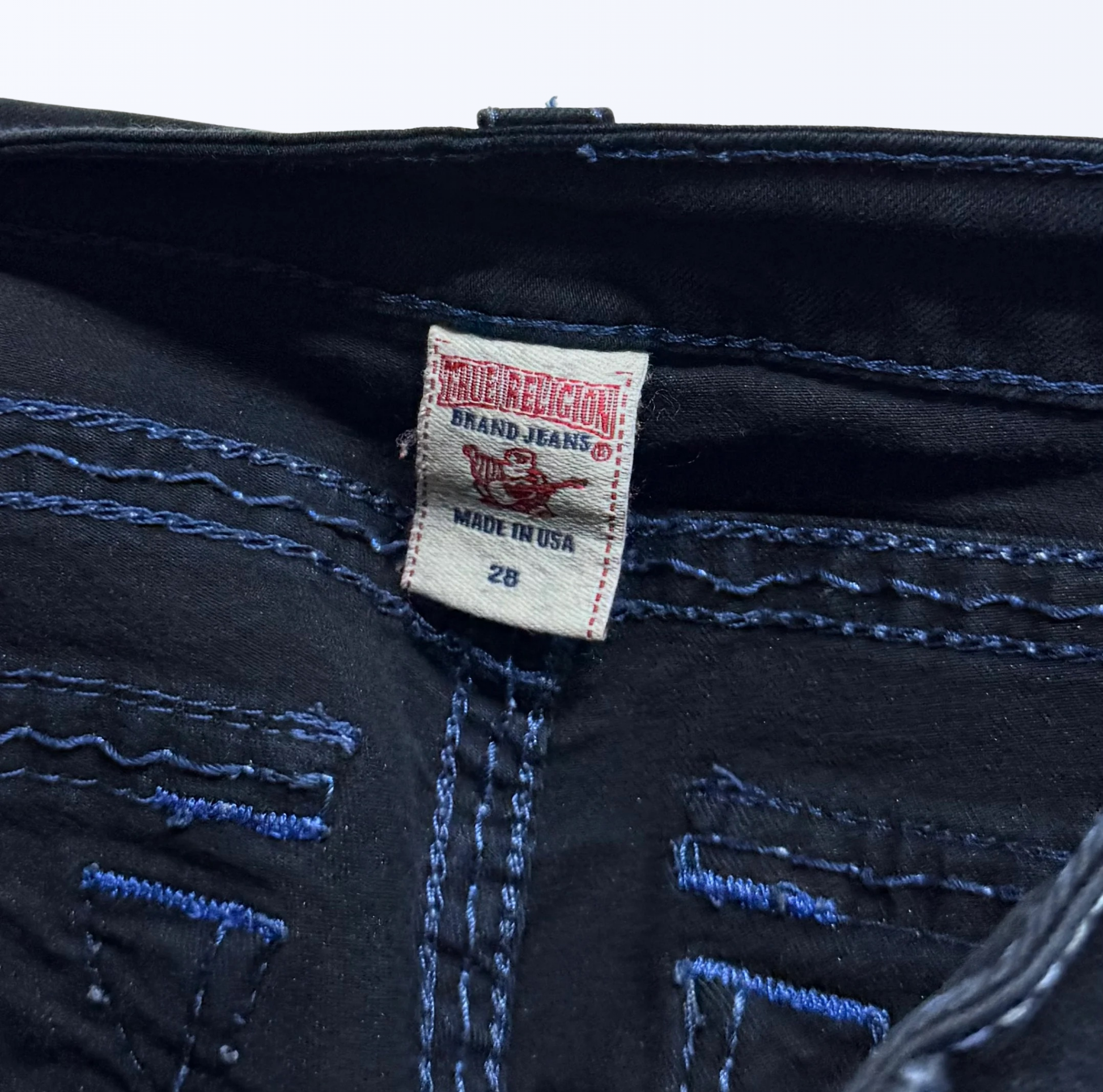 True Religion Lowrise Jeans Y2K Style Teos Vintage Onlineshop