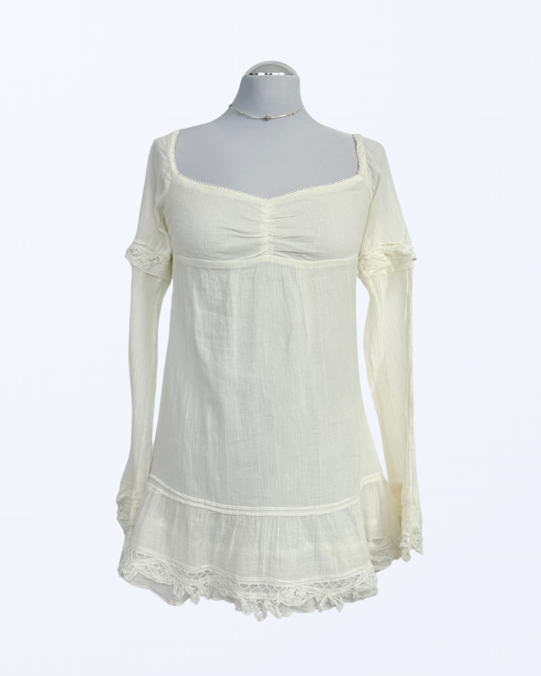 Ungrid Off Shpulder Kleid Fesitval Boho Fairy Whimsical Whimsy Teos vintage Onlineshop