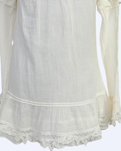 Ungrid Off Shpulder Kleid Fesitval Boho Fairy Whimsical Whimsy Teos vintage Onlineshop