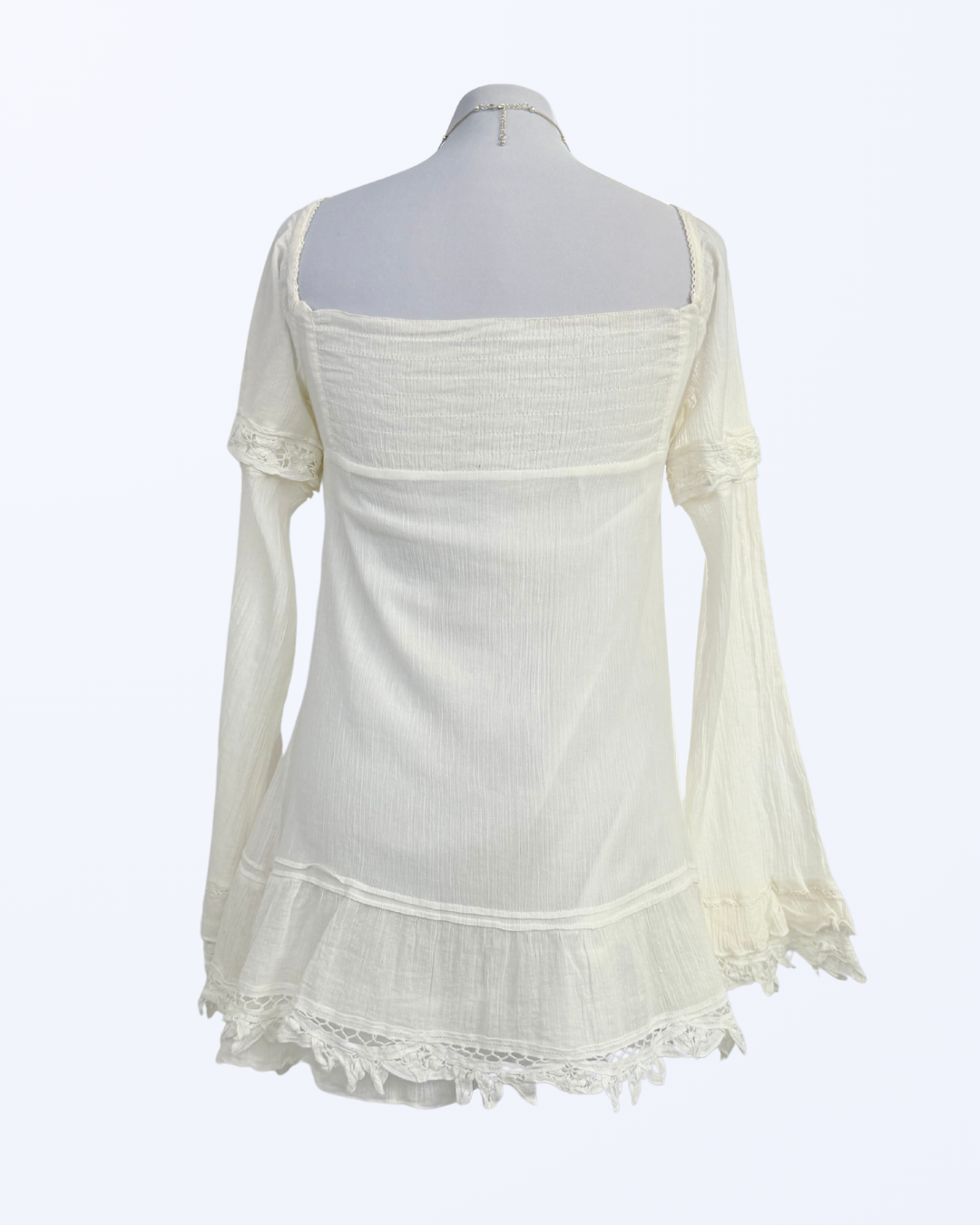 Ungrid Off Shpulder Kleid Fesitval Boho Fairy Whimsical Whimsy Teos vintage Onlineshop