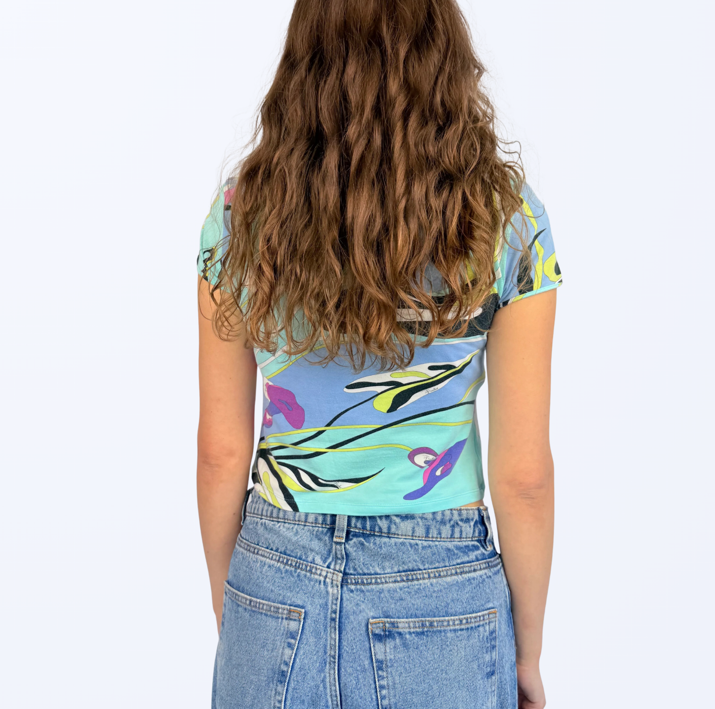 Vintage 2000s Emilio Pucci T-Shirt Y2K Style Teos Vintage Onlineshop