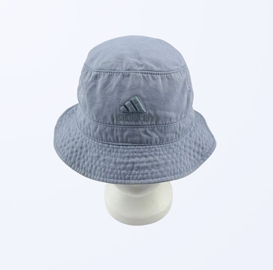 Vintage Adidas Bucket Hat hellblau Teos Vintage Onlineshop