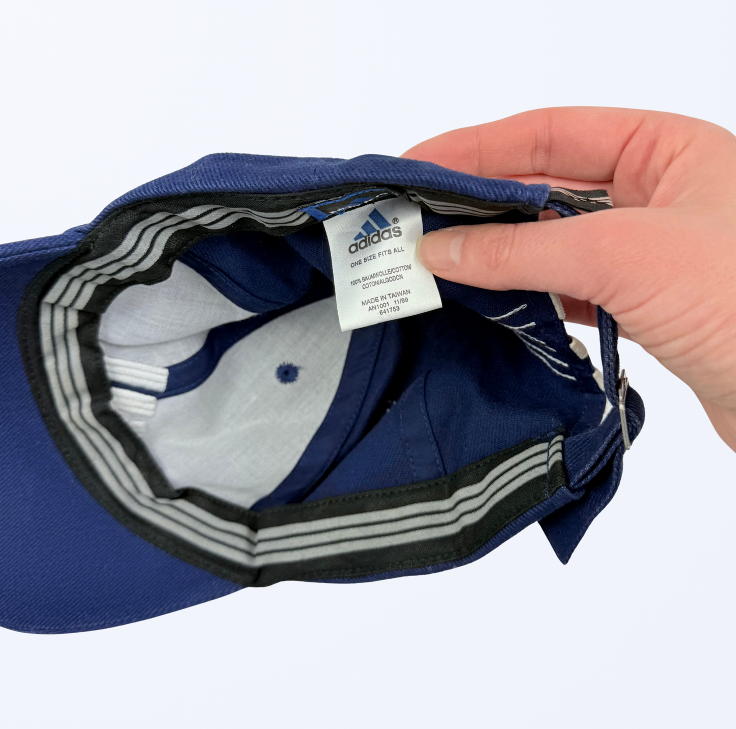 Vintage Adidas Cap blau Teos Vintage Onlineshop