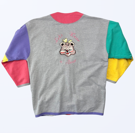 Vintage Best Collection Lets wear a Bear Cardigan Teos Vintage Onlineshop