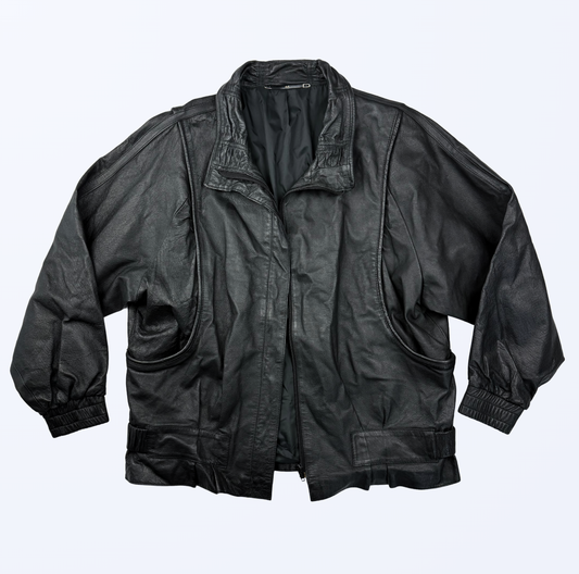 Vintage Lederjacke 90s 2000s y2k Style Teos Vintage Onlineshop