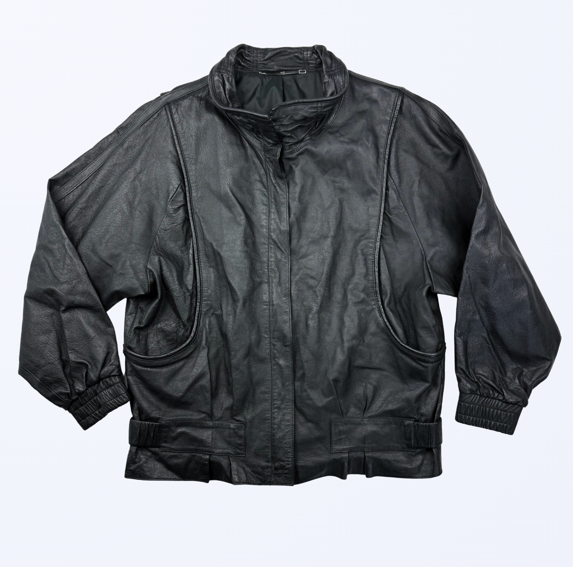 Vintage Lederjacke 90s 2000s y2k Style Teos Vintage Onlineshop