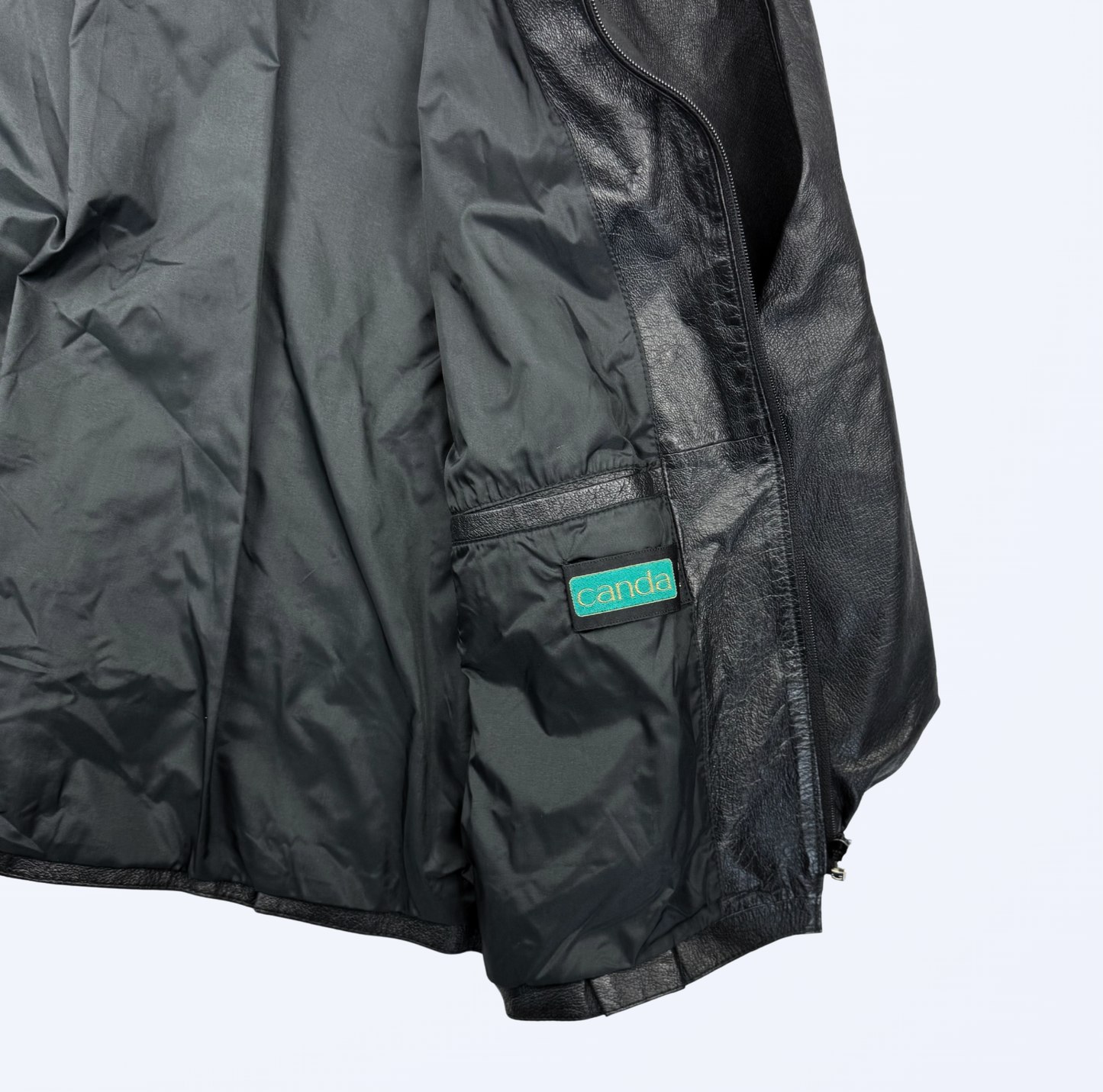 Vintage Lederjacke 90s 2000s y2k Style Teos Vintage Onlineshop