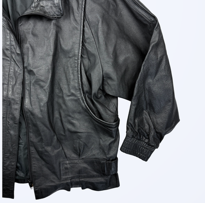 Vintage Lederjacke 90s 2000s y2k Style Teos Vintage Onlineshop