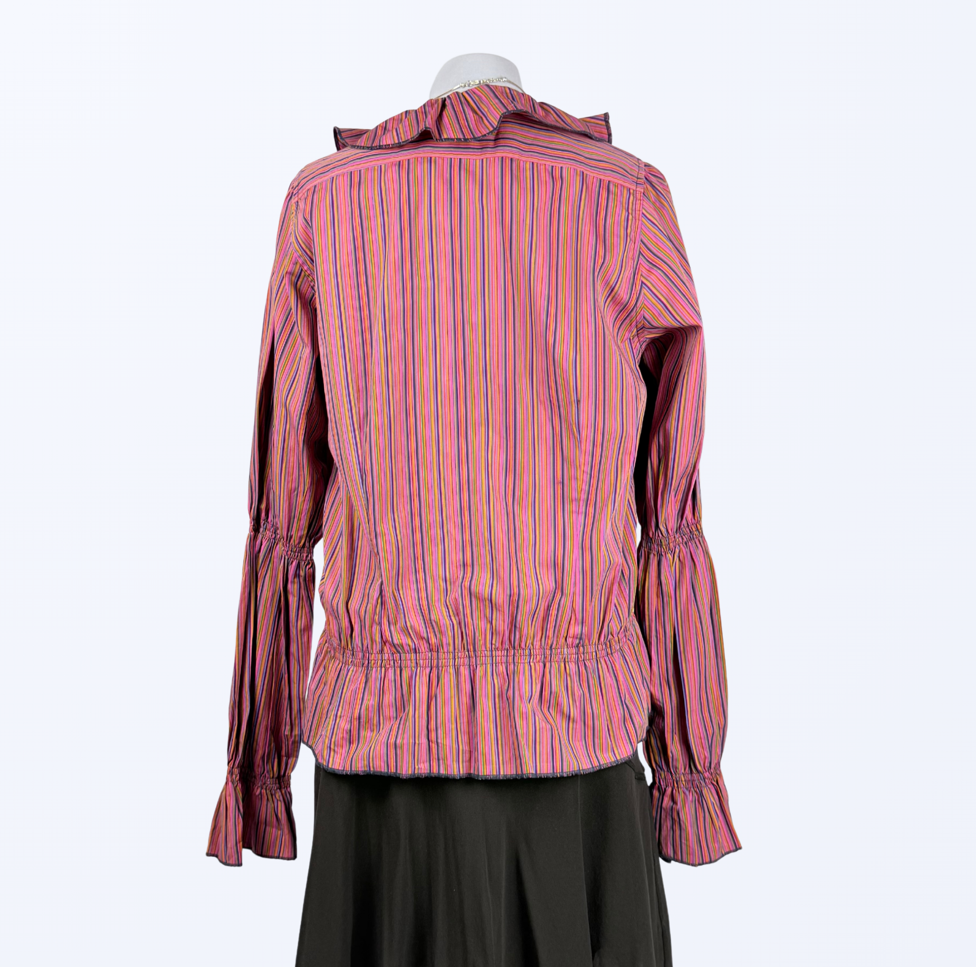 Vintage Castello Donna Langarmbluse gestreift Teos Vintage Onlineshop