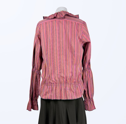 Vintage Castello Donna Langarmbluse gestreift Teos Vintage Onlineshop