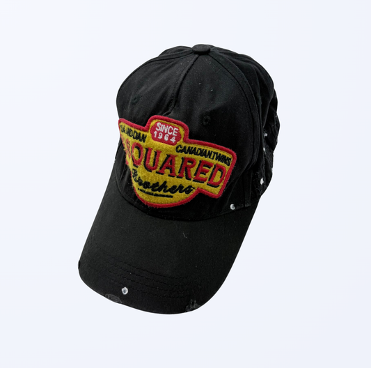 Vintage DSQUARED Cap schwarz Teos Vintage Onlineshop