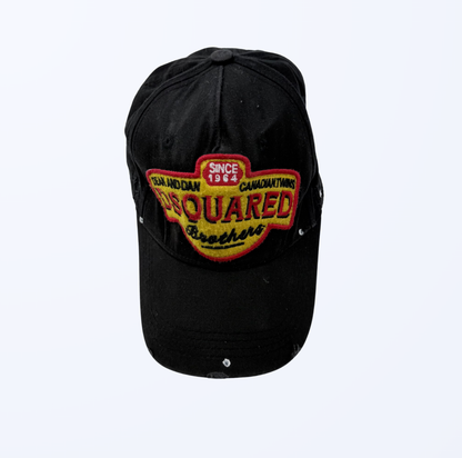 Vintage DSQUARED Cap schwarz Teos Vintage Onlineshop