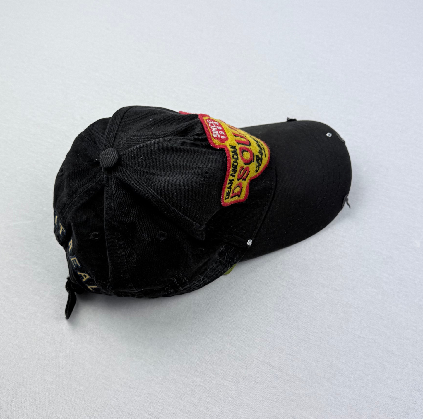 Vintage DSQUARED Cap schwarz Teos Vintage Onlineshop