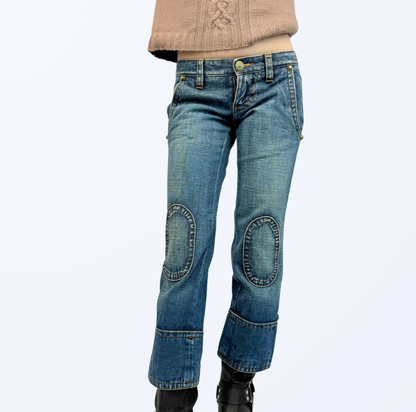 Vintage Dsquared Capri Jeans Retro Teos Vintage Onlineshop