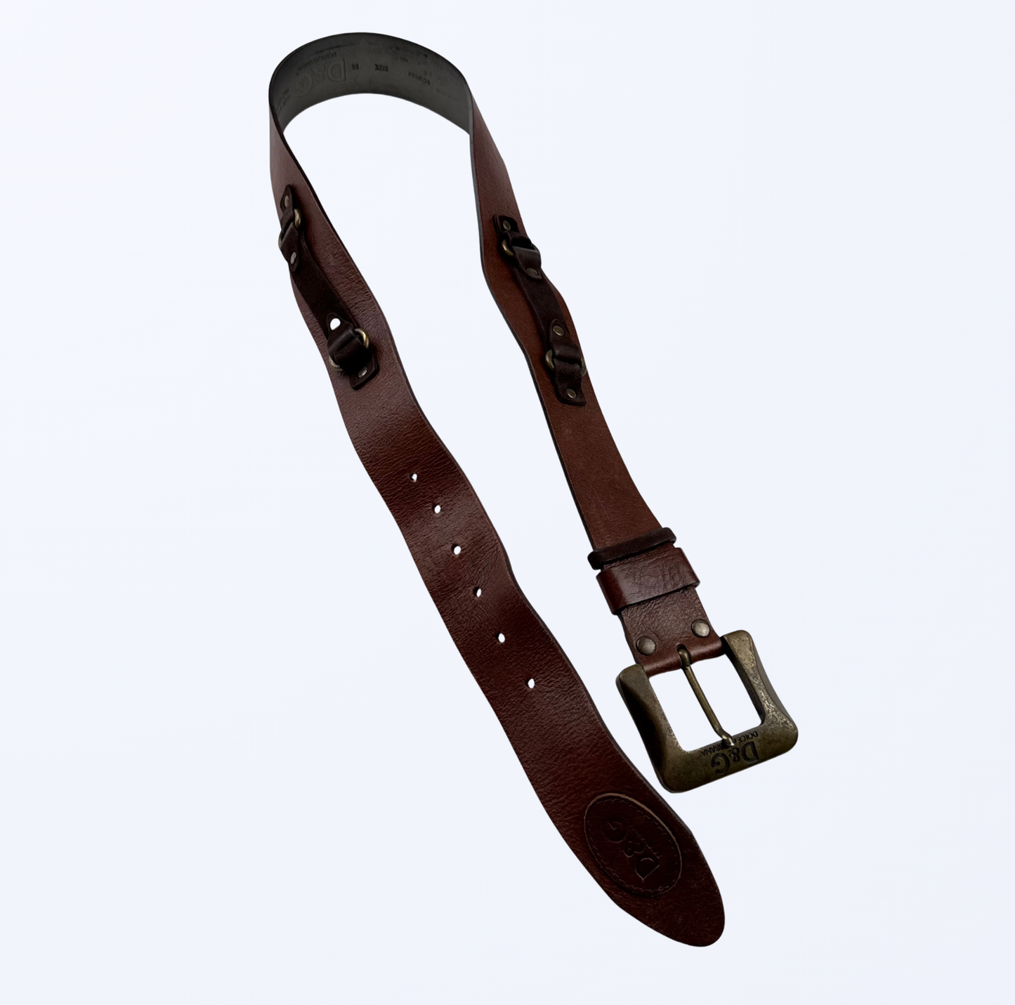 Vintage D&G Ledergürtel 2000s Teos Vintage Onlineshop