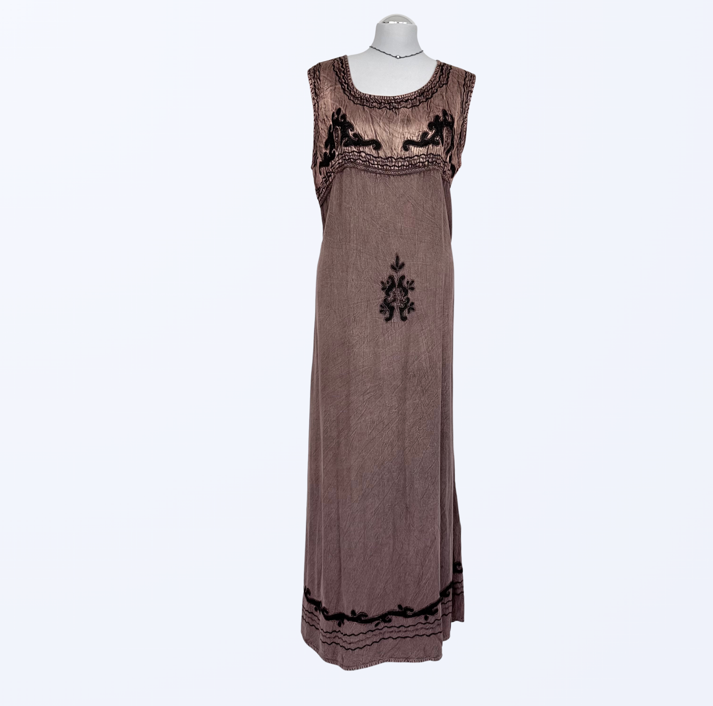 Vintage Maxikleid Dress of Dance Whimsy Whimsical Boho medival Teos Vintage