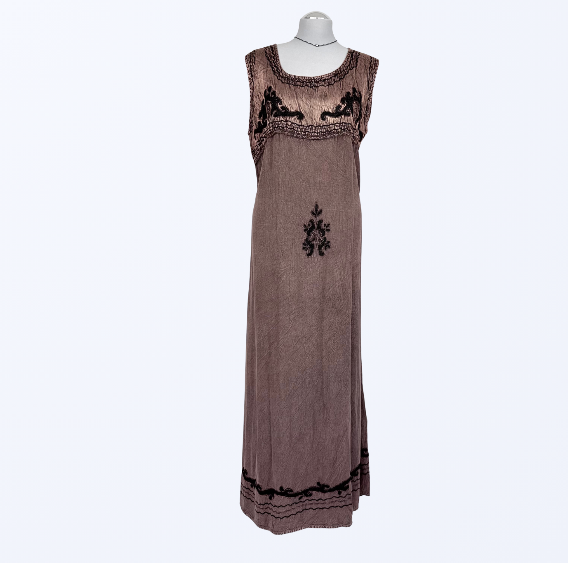 Vintage Maxikleid Dress of Dance Whimsy Whimsical Boho medival Teos Vintage