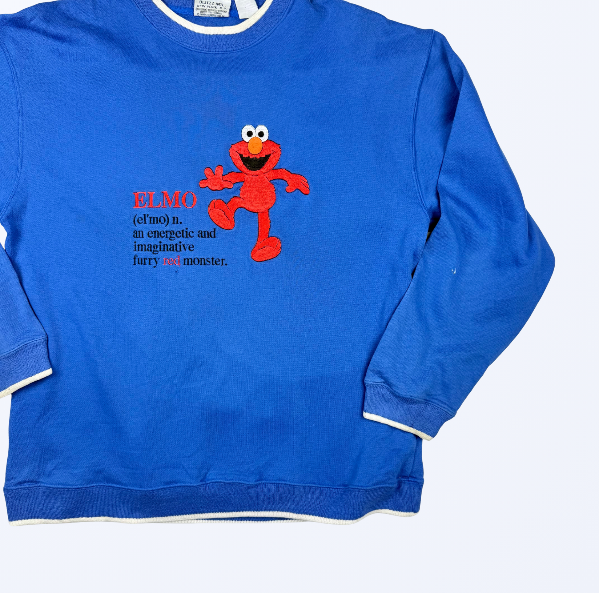 Vintage Elmo Sesamtstraße Sweater Teos Vintage Online shop