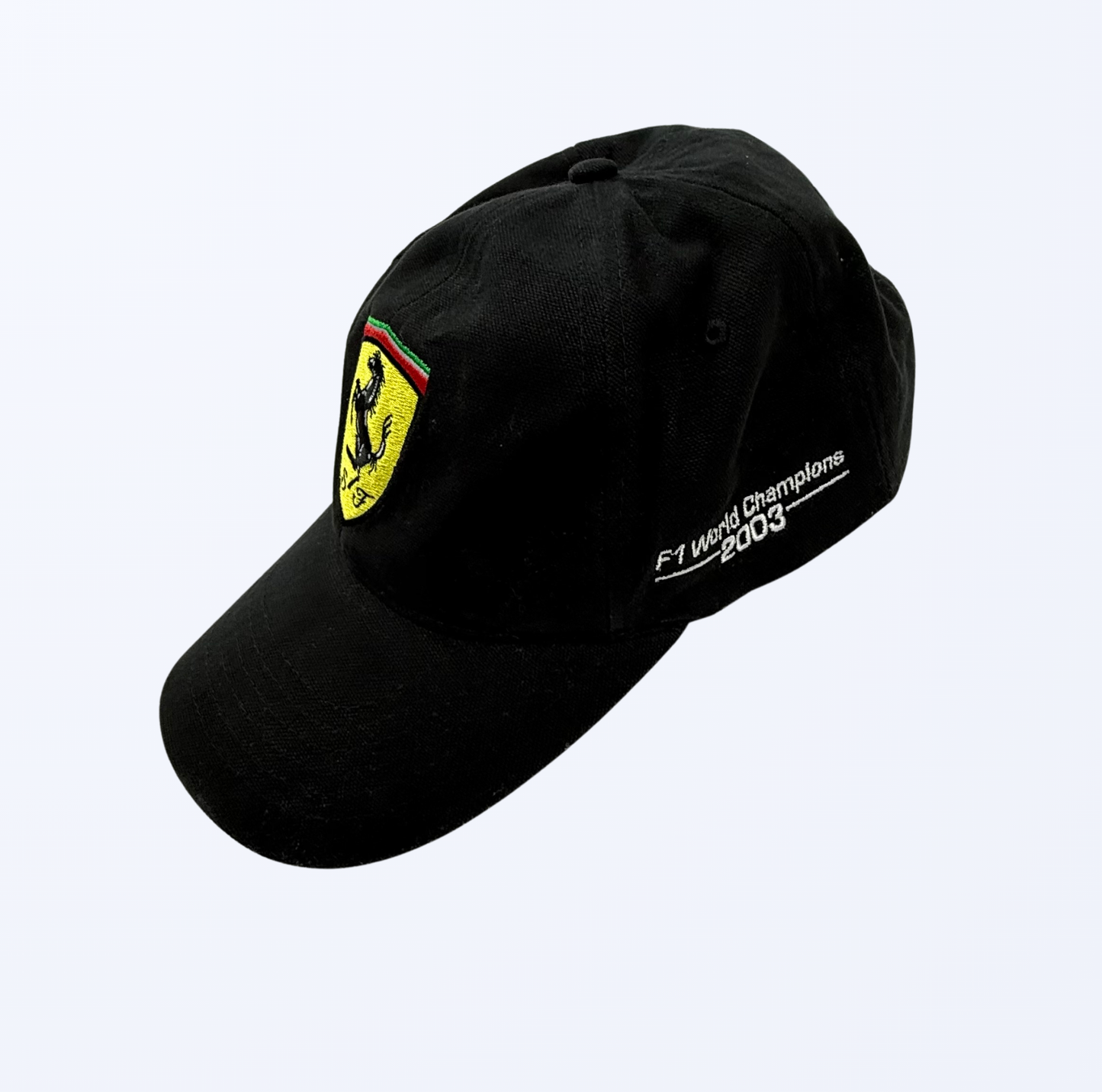 Vintage Ferrari Cap F1 World Champions 2003 schwarz Teos Vintage Onlineshop