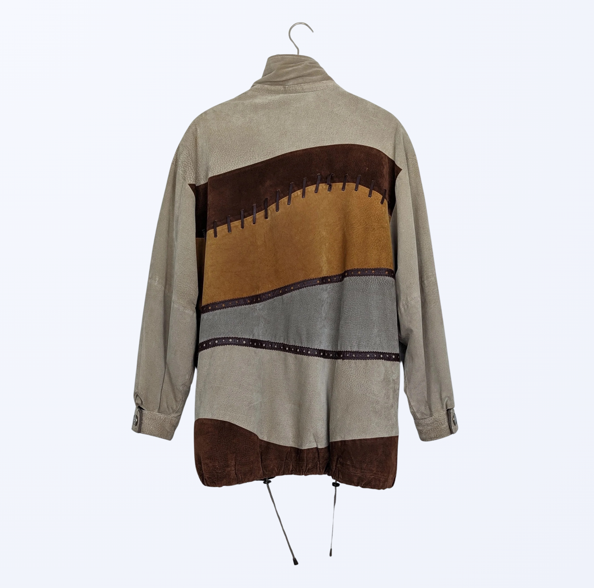 Vintage Giorgio Mobiani Patchwork Lederjacke Teos Vintage Onlineshop
