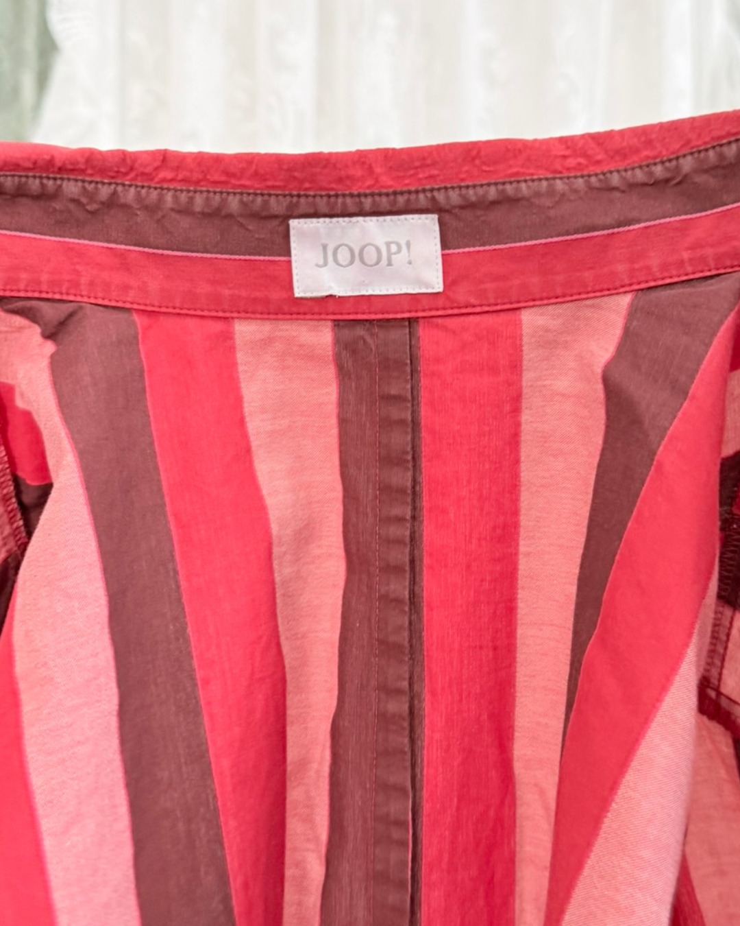 Vintage Joop Bluse gestreift 90s Style Vintage Designer Teos Online Shop