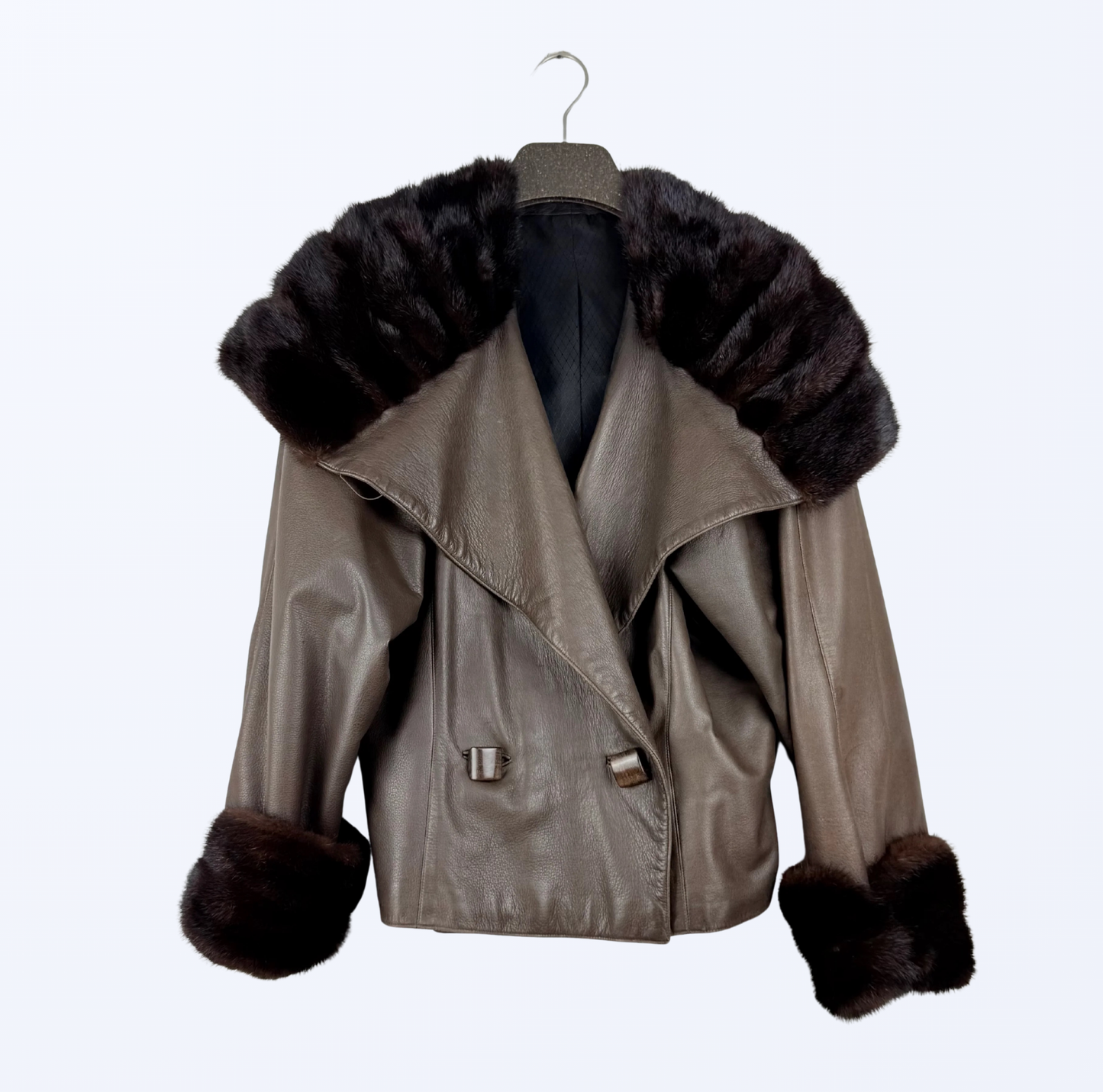 Vintage Lederjacke Y2K Retro Chic Style Teos Vintage Onlineshop