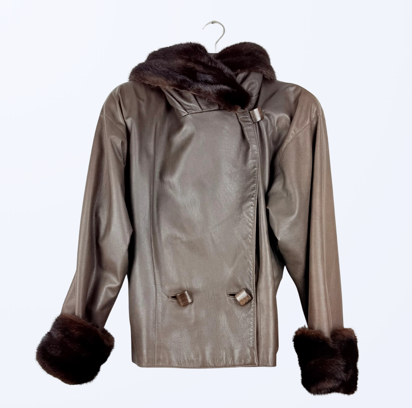 Vintage Lederjacke Y2K Retro Chic Style Teos Vintage Onlineshop