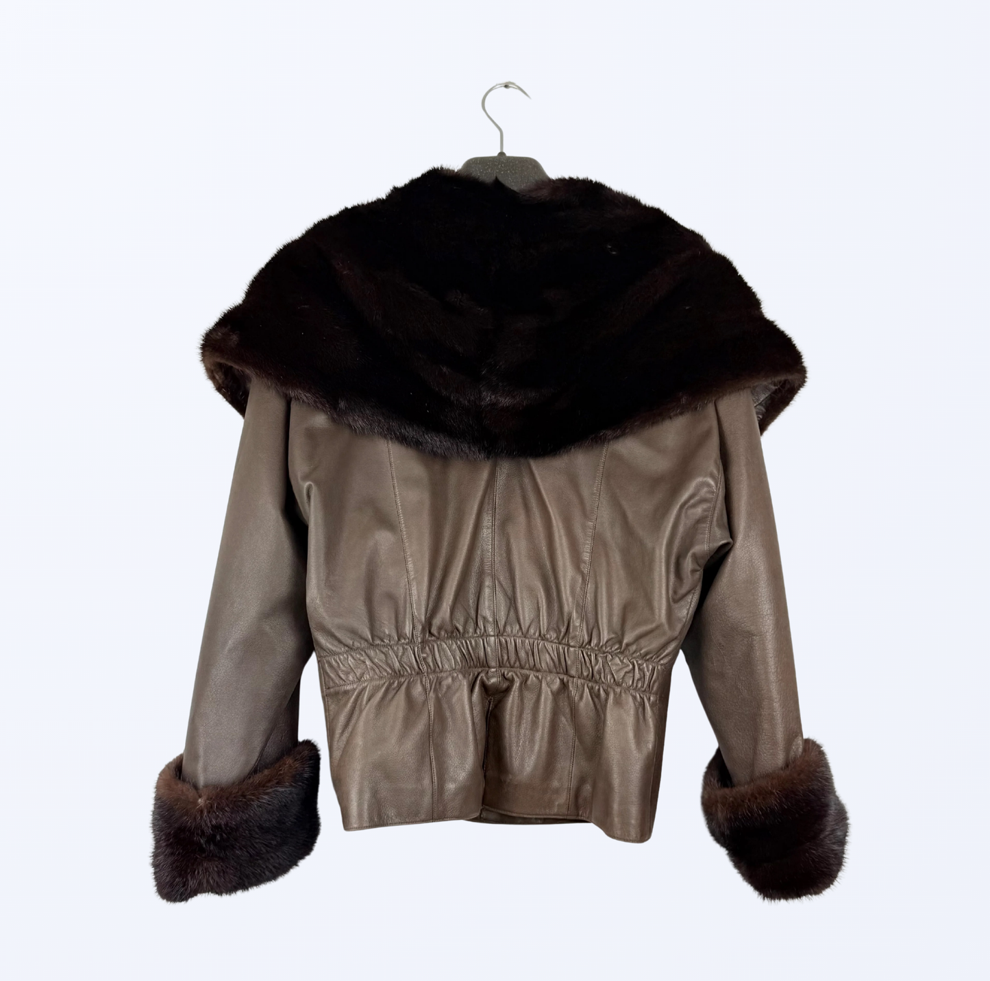 Vintage Lederjacke Y2K Retro Chic Style Teos Vintage Onlineshop