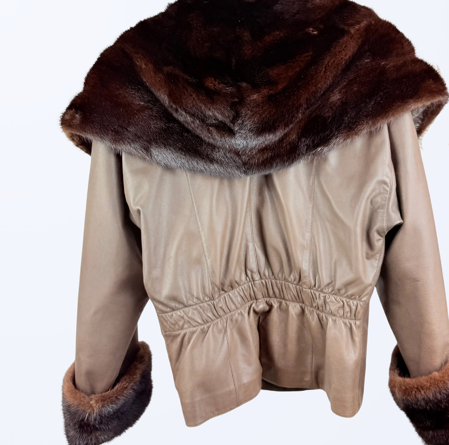 Vintage Lederjacke Y2K Retro Chic Style Teos Vintage Onlineshop