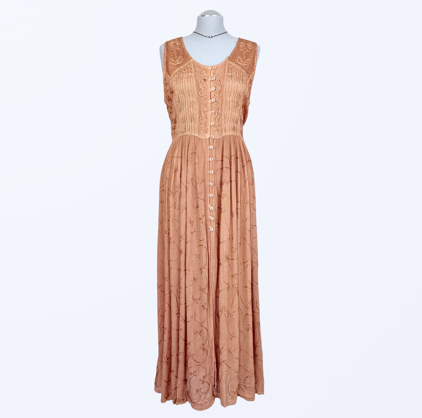 Vintage Maxikleid Whimsical Whimsy Medival Boho Teos Vintage Onlineshop