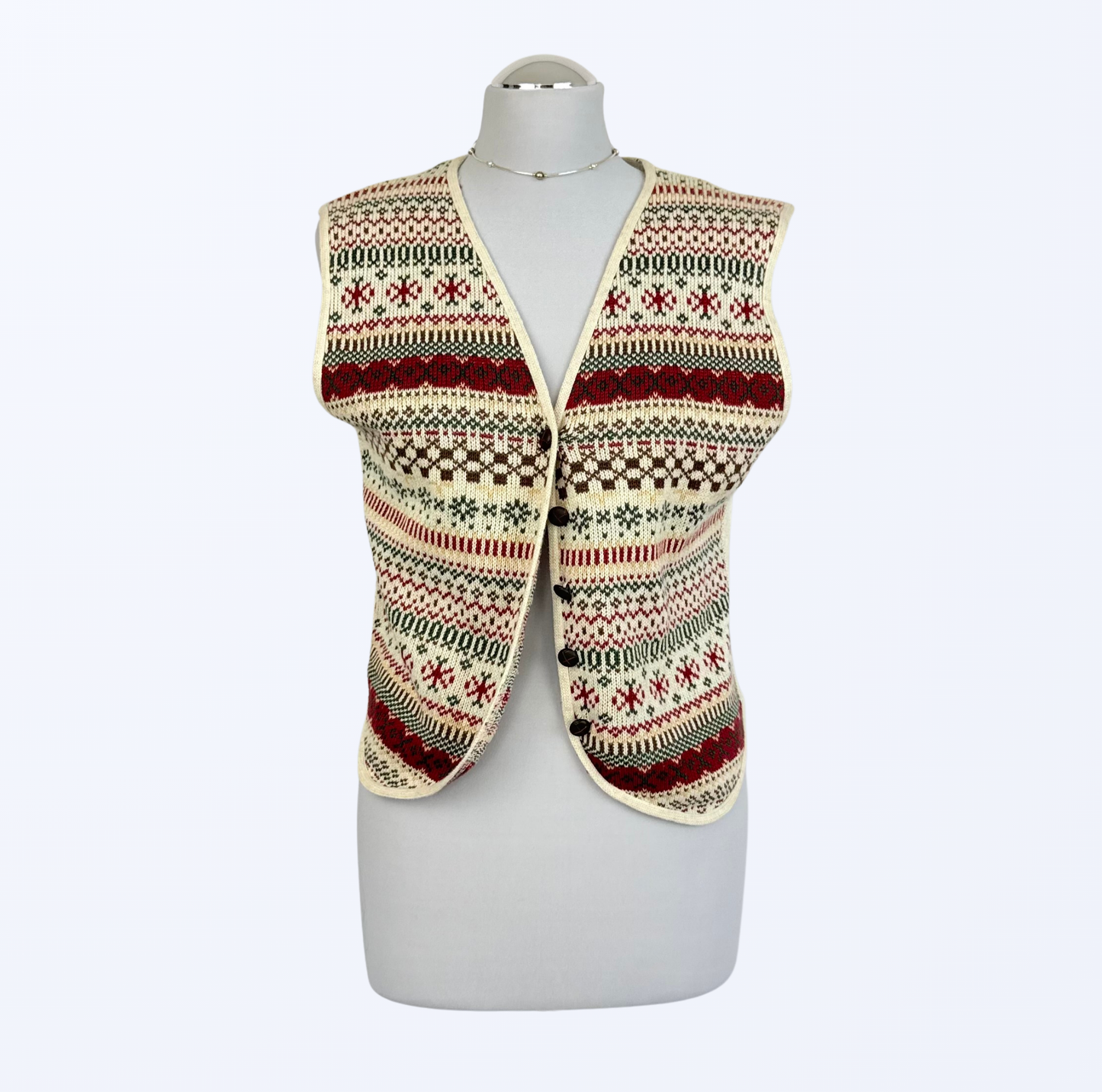 Vintage Miss Etam Weste boho Western cowgirl cottage core Teos Vintage