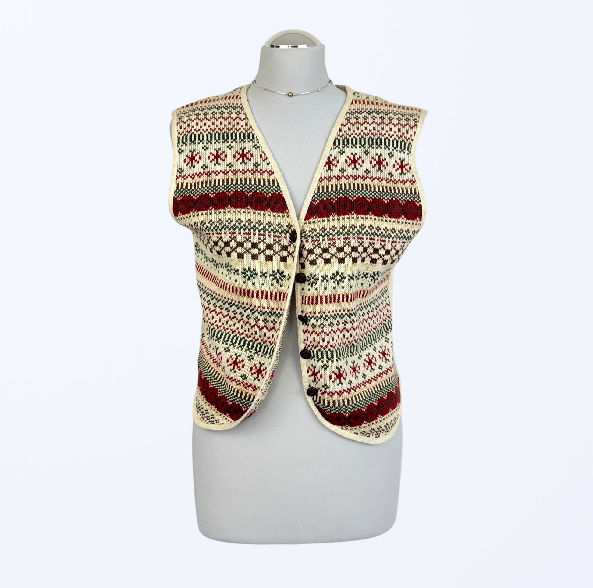 Vintage Miss Etam Weste boho Western cowgirl cottage core Teos Vintage