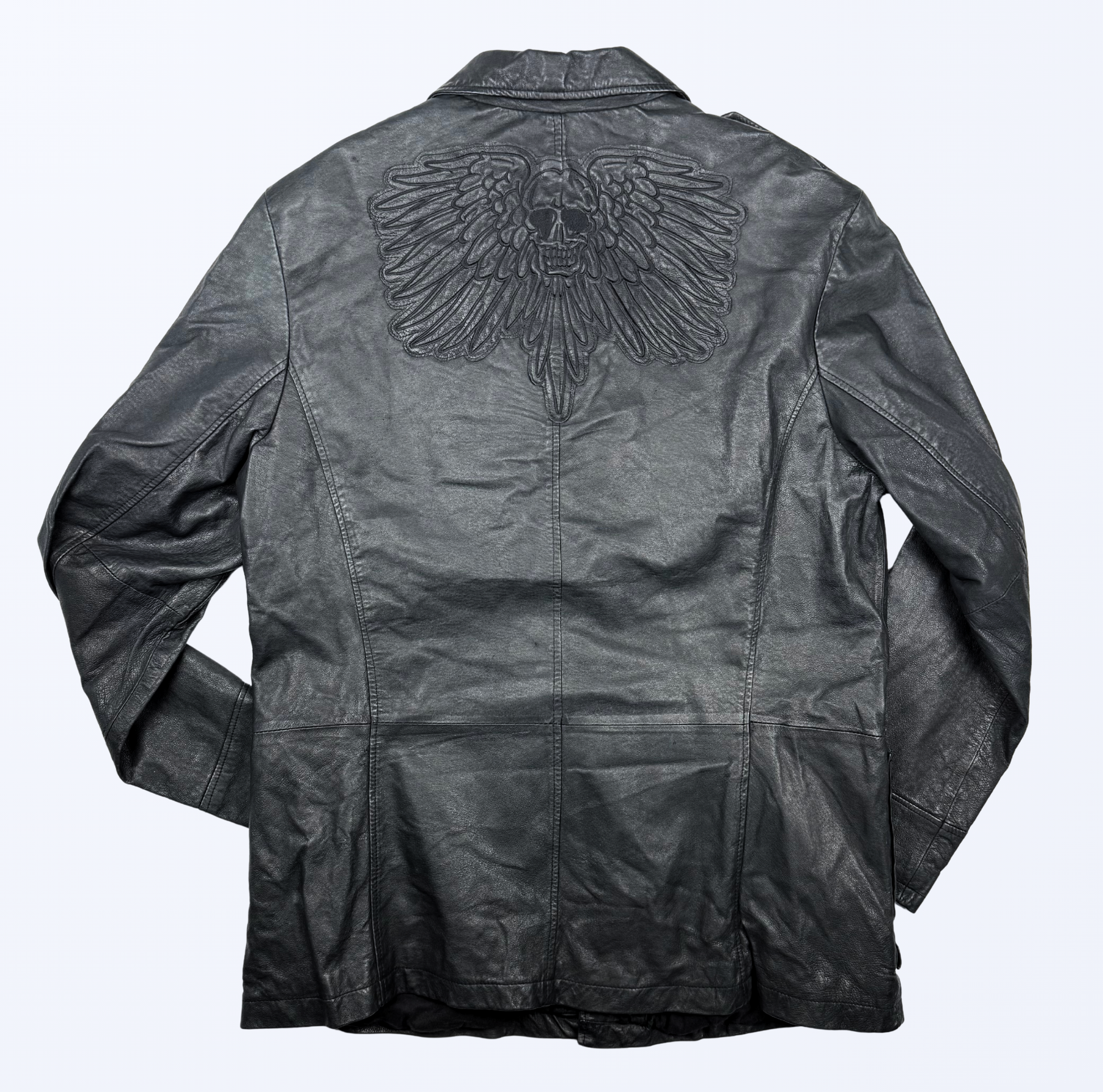 Vintage Mustang Lederjacke Teos Vintage Onlineshop