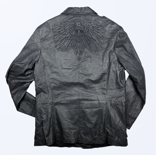 Vintage Mustang Lederjacke Teos Vintage Onlineshop