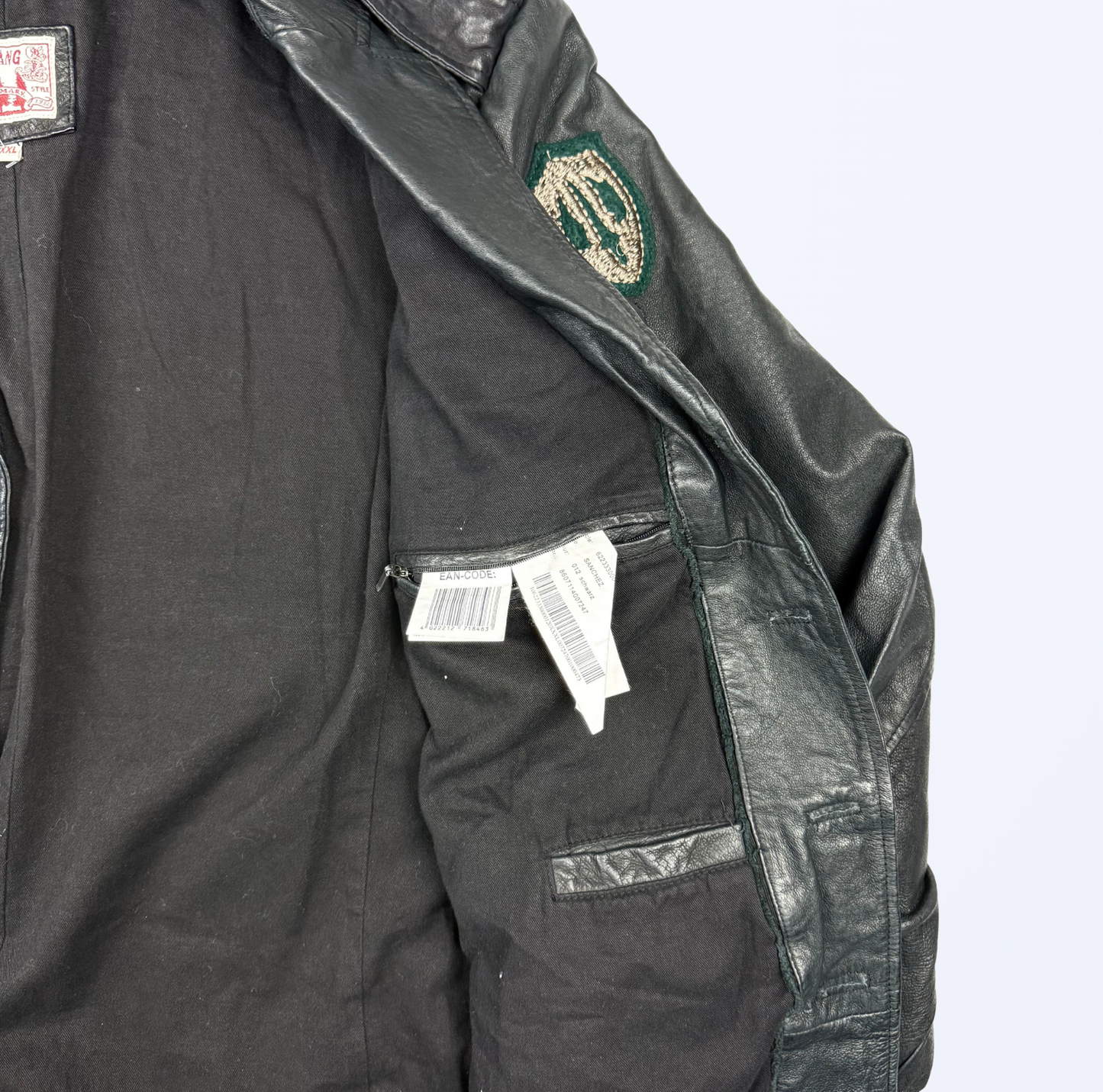 Vintage Mustang Lederjacke Teos Vintage Onlineshop