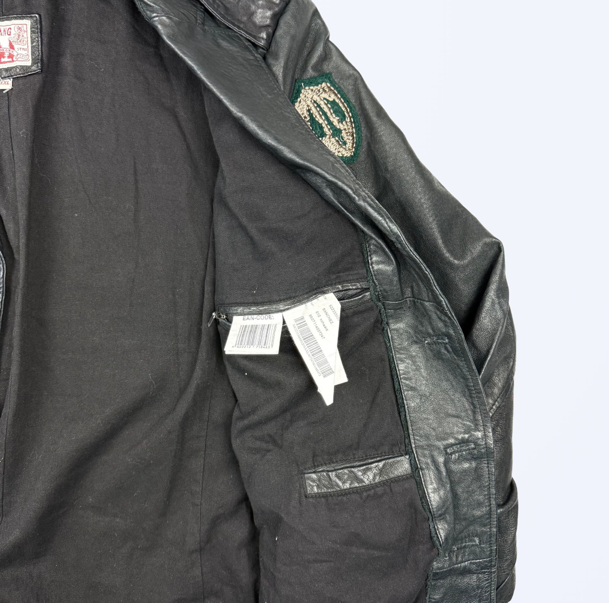 Vintage Mustang Lederjacke Teos Vintage Onlineshop