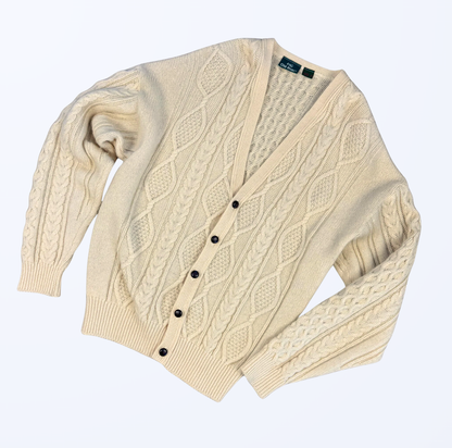 Vintage Old River Cardigan Wolle Retro Teos Vintage Onlineshop