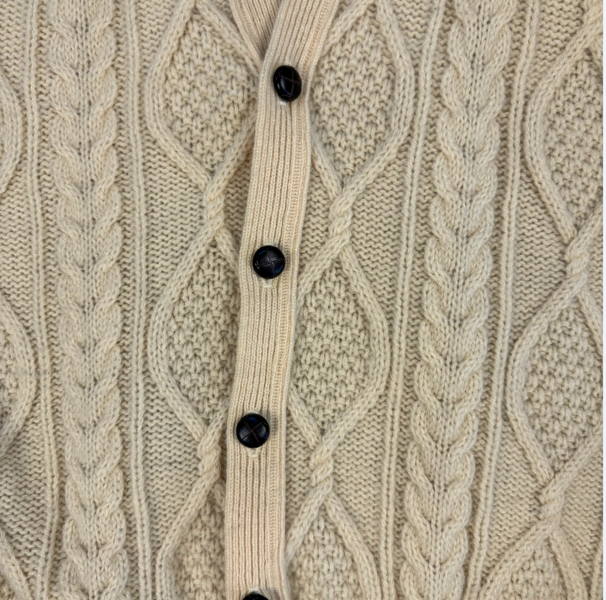 Vintage Old River Cardigan Wolle Retro Teos Vintage Onlineshop