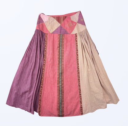 Vintage René Derhy Wickelrock Boho Whimsy Teos Vintage Onlineshop