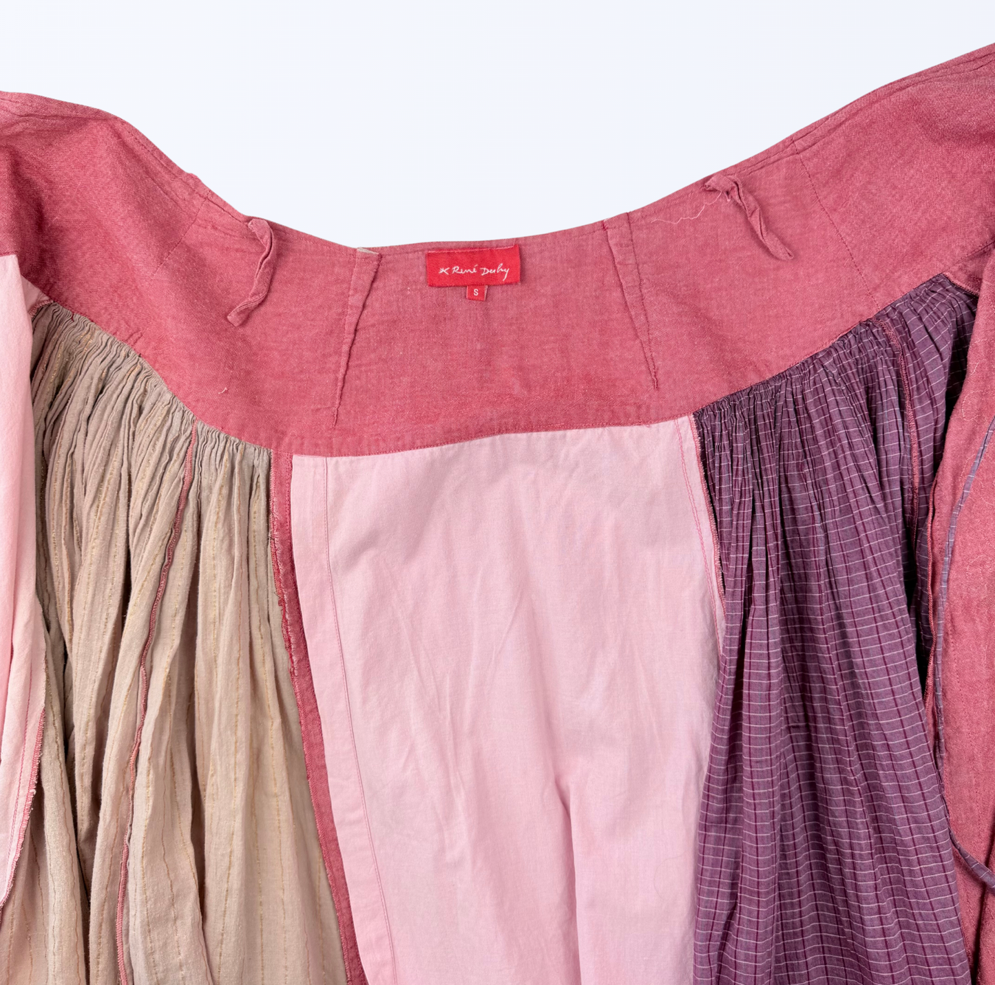 Vintage René Derhy Wickelrock Boho Whimsy Teos Vintage Onlineshop