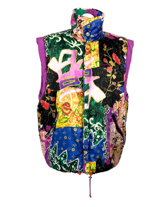 Vintage Sportalm Kitzbühl Weste japenes style rare selten Designer Vintage Teos Vintage Onlineshop